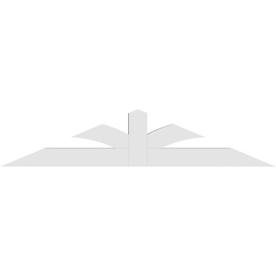 Support pour pignon en PVC de qualité architecturale Richland