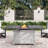 Extendable Rectangle Aluminum Alloy Fire Pit Table, 50,000BTU