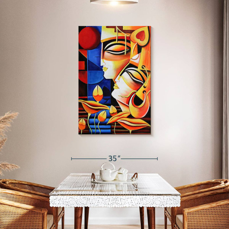 Adella Krishna Abstract, 45" H x 30" W