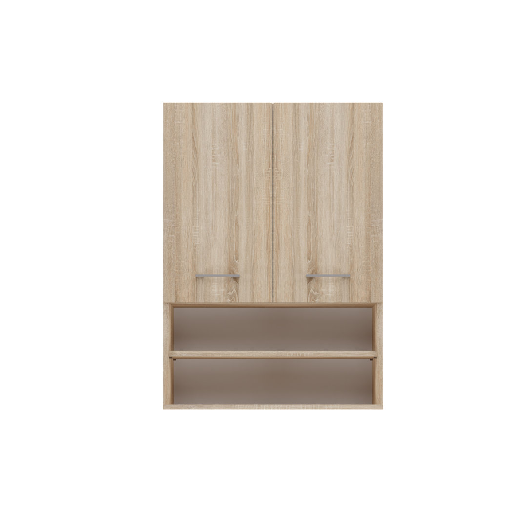 64 x 90 cm Badschrank Hilkowski