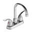 2 robinets de lavabo pour salle de bain, 12,28 po, bec pivotant à 360 °, fixation sur le comptoir, teinture, plaque, inclus-125364456