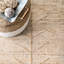  Amaranth Arrow Cotton/Jute Area Rug-1257923620