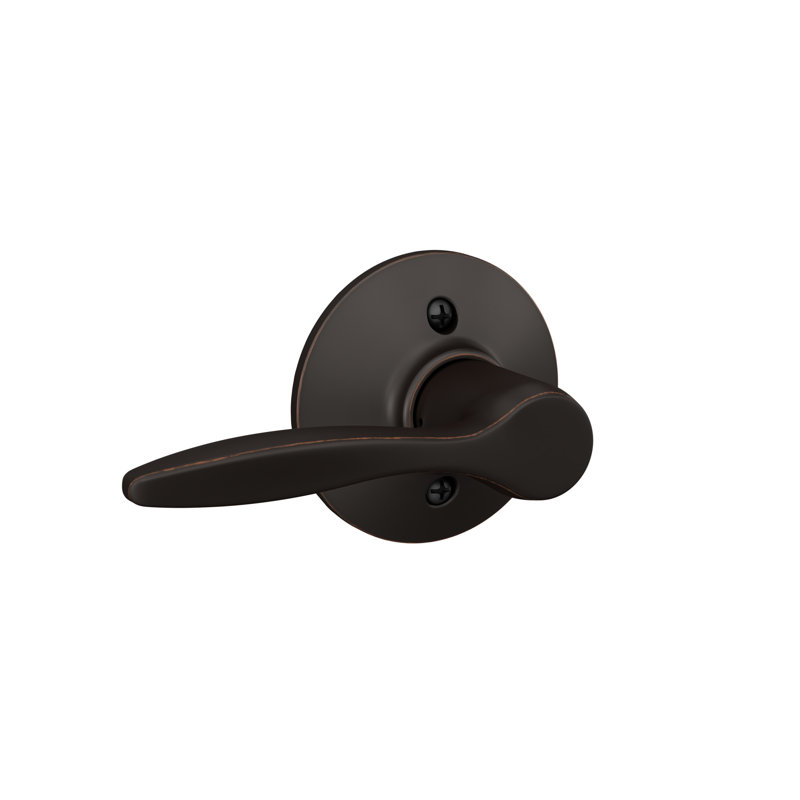 Delfayo Lever Hall & Closet Lock, Bronze