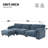 108" Modular Sectional Sofa