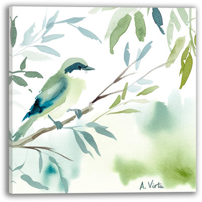 «Leafy Repose» sur toile