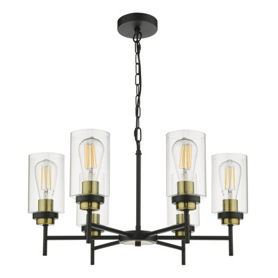6 - Light Satin Black Pendant