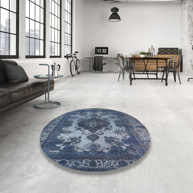 Oriental Indoor Rug, Round 7'