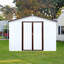 Remises de jardin en métal 8 pi x 6 pi-123924842