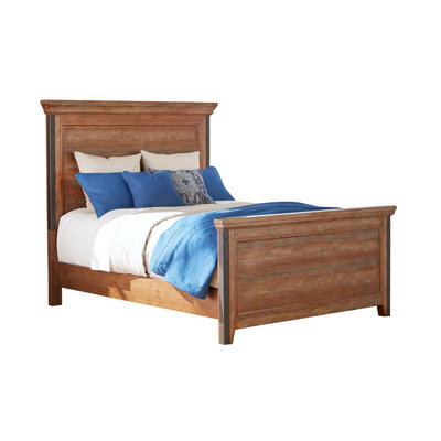 Pine Solid Wood Panel Headboard