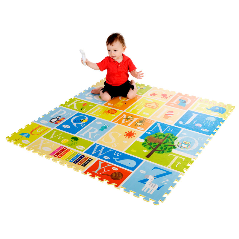Jeu en mousse interverrouillable i-tapis Interactive Playmat
