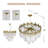 Encarna 23.5" Modern 8 - Light Dimmable Tiered Chandelier