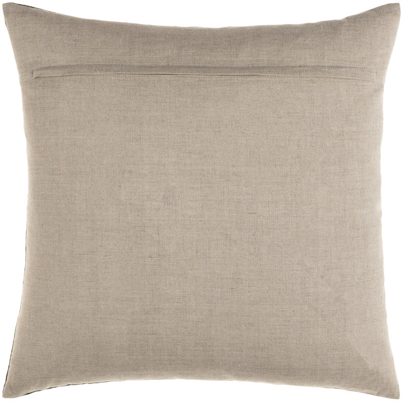 Hegg Striped Linen Reversible Throw Pillow, 18" H x 18" W, No Fill