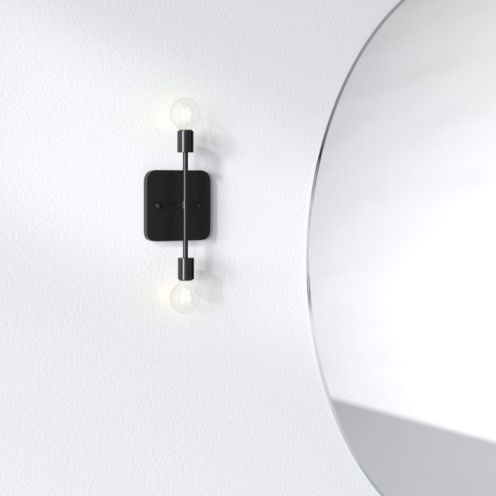 Lund 2 Light Dimmable Armed Sconce