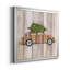 Classic Auto Christmas I - ensemble de 2 reproductions d'art encadrées-1462217759-1462217752-1462217753