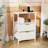 15 Inches Wide Odriscoll - 2 Drawers, 1 Shelf, US Power Outlet - Set Of 2-1489537182