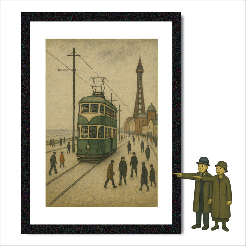 Abeline Single Picture Frame Print