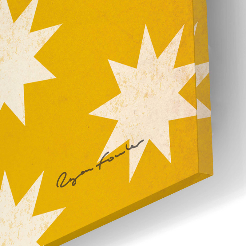 " Nutcracker Pattern Bright IV " by Ryan Fowler, 12" H x 12" W x 0.13" D
