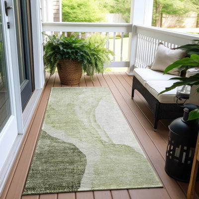 Tapis intérieur / extérieur avec envers antidérapant Chrisa