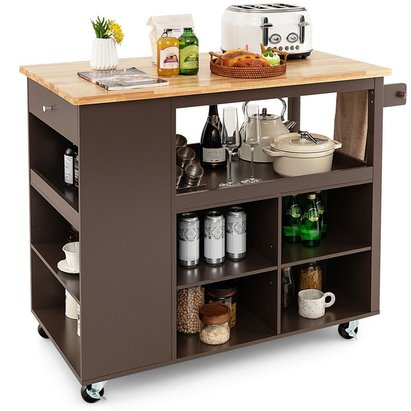 Kitchen Cart, Brown