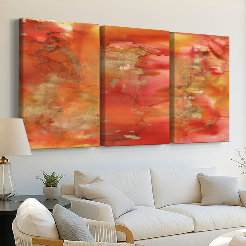 3 plus hautes impressions sur toile tendue sur mesure - 3 pièces, H 36 po x l 72 po