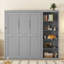 Murphy Bed Wall Bed With Shelves-1103101956