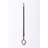 Ceiling-Mounted Drying Rack Violet
