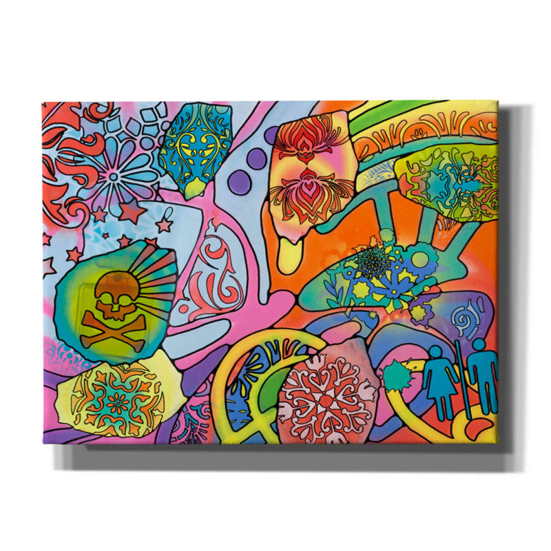 Ces jours-ci par Dean Russo - impression sur toile tendue, H 12 po x l 16 po x P 0,75 po