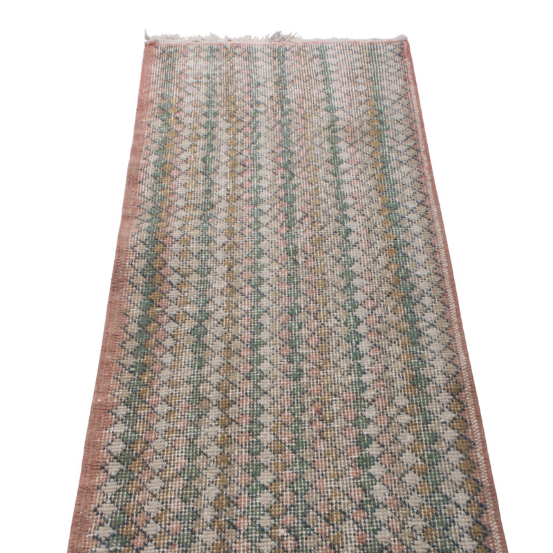One-of-a-Kind 1'5" X 6'9" Hand Knotted Area Rug