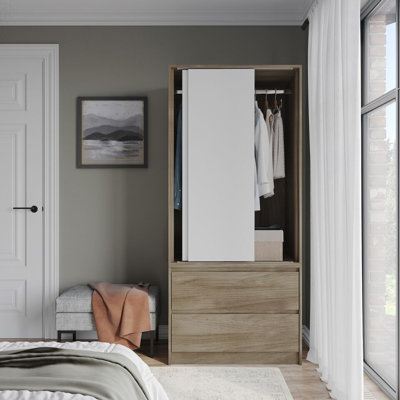Solid Wood Wardrobe