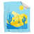 Bleu ciel vif et jaune