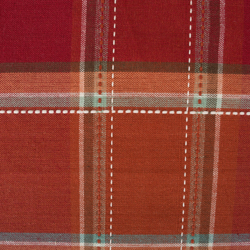 Culley Plaid 100% Cotton Thanksgiving Table Runner, 72" L x 14" W