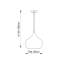 Tessier 1 - Light LED Teardrop Pendant-15856834