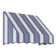 Auvent fixe en tissu acrylique San Francisco Awntech