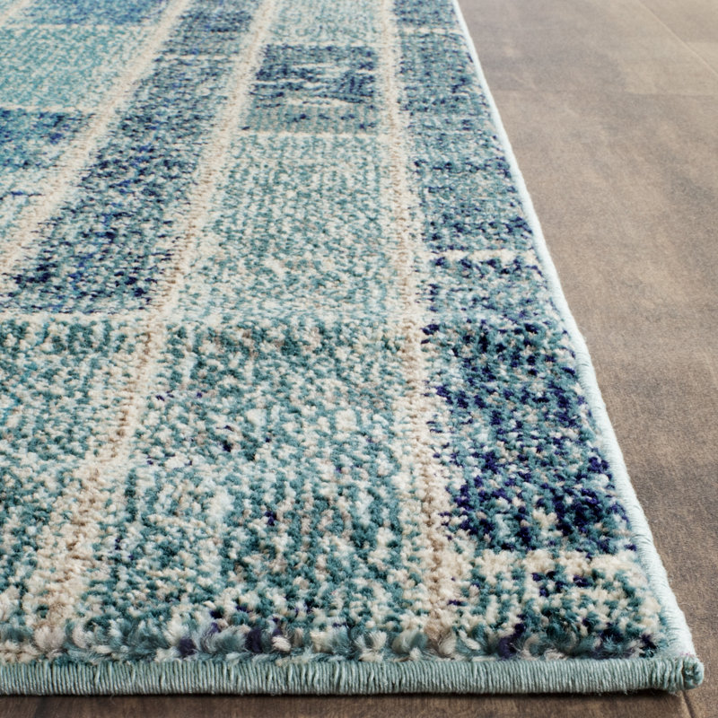 Mckinney Geometric Hand Woven Area Rug, Rectangle 122 x 170 cm