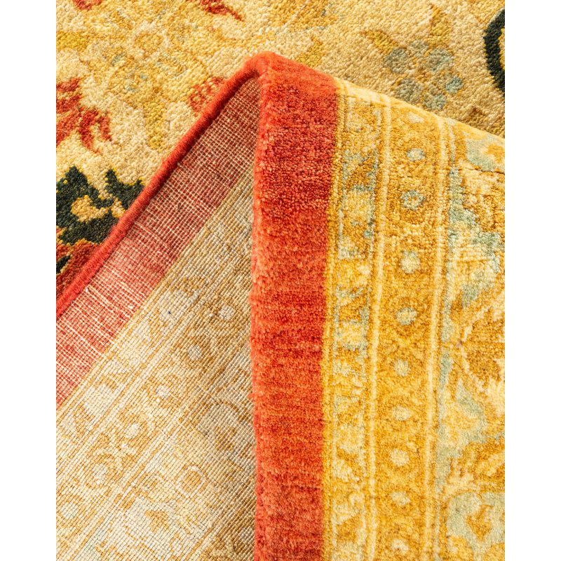 Classic One-of-a-Kind 9' 2" X 12' 1" Hand Knotted Area Rug