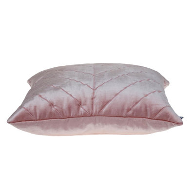 Parkland Collection Tobyn Transitional Quilted Pink Throw Pillow