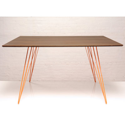 Williams Extendable Metal Base Dining Table
