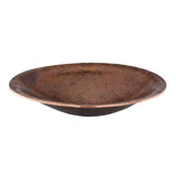 20" Oval Hand Forged Old World Copper Vessel Sink