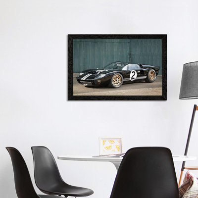 Ford Gt40 Le Mans Race Car, 1966 - Print on Canvas