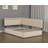 Twin Size Upholstered Bouclé Storage Bed with Headboard, 2 Drawers, LED & USB, Solid Wood Slats, Beige-418222454