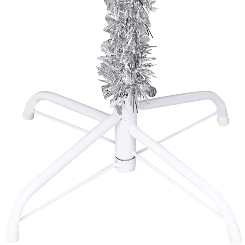 Arbre de Noël artificiel VidaXL avec lumières DEL et boule en PVC, H 4,9 pi