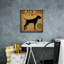 «Black Dog At Show No VT» par Ryan Fowler, estampe numérique sur toile-1116113072