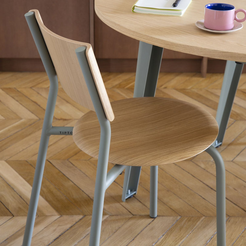 SSD Dining Side Chair, Eucalyptus Grey