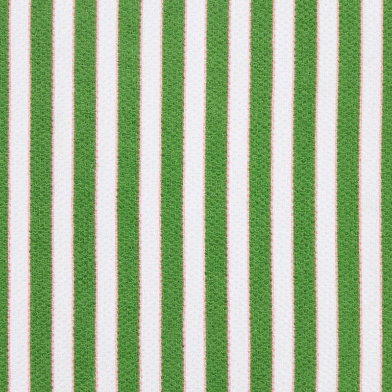 Green and Pink Striped Cotton Kitchen Towel Set of Four