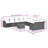 Vidaxl Garden Sofa Set-114311273