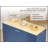 53'' Modern Farmhouse Kitchen Island with Drawers, Trash Can Storage, and Ample Prep Space for Enhanced Efficiency-1868749959