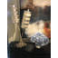 Lampe de table 2 lumières Anicia Nettle Luxe-25146960