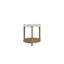 Table de bout Stone Top - Caramel