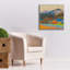 «Fox Farm Woods 3» par Mike Kelly, art mural sur toile, 12 po x 12 po-1218587359