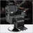 Heavy Duty Reclining Barber Chair With 360° Swivel, Height Adjustment, And Reinforced Stitching For Professional Use